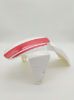 NQi GTS Pro Front fender (White+ Red) 30406093 NIU N1S Front fender (White Red) side